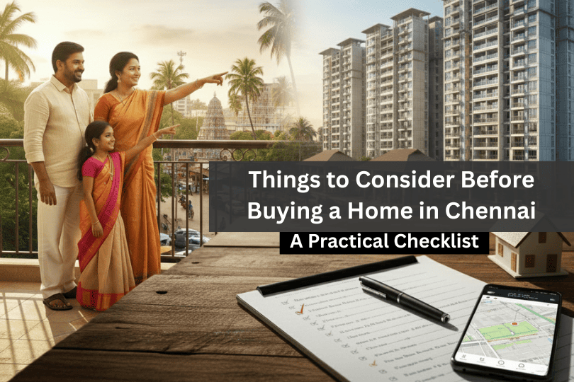 Important Things to Consider Before Buying a Home in Chennai: A Practical Checklist